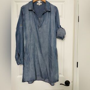 Anthropologie Cloth and Stone Denim Dress
